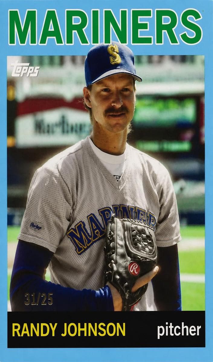 Randy Johnson 2025 topps Topps Archives