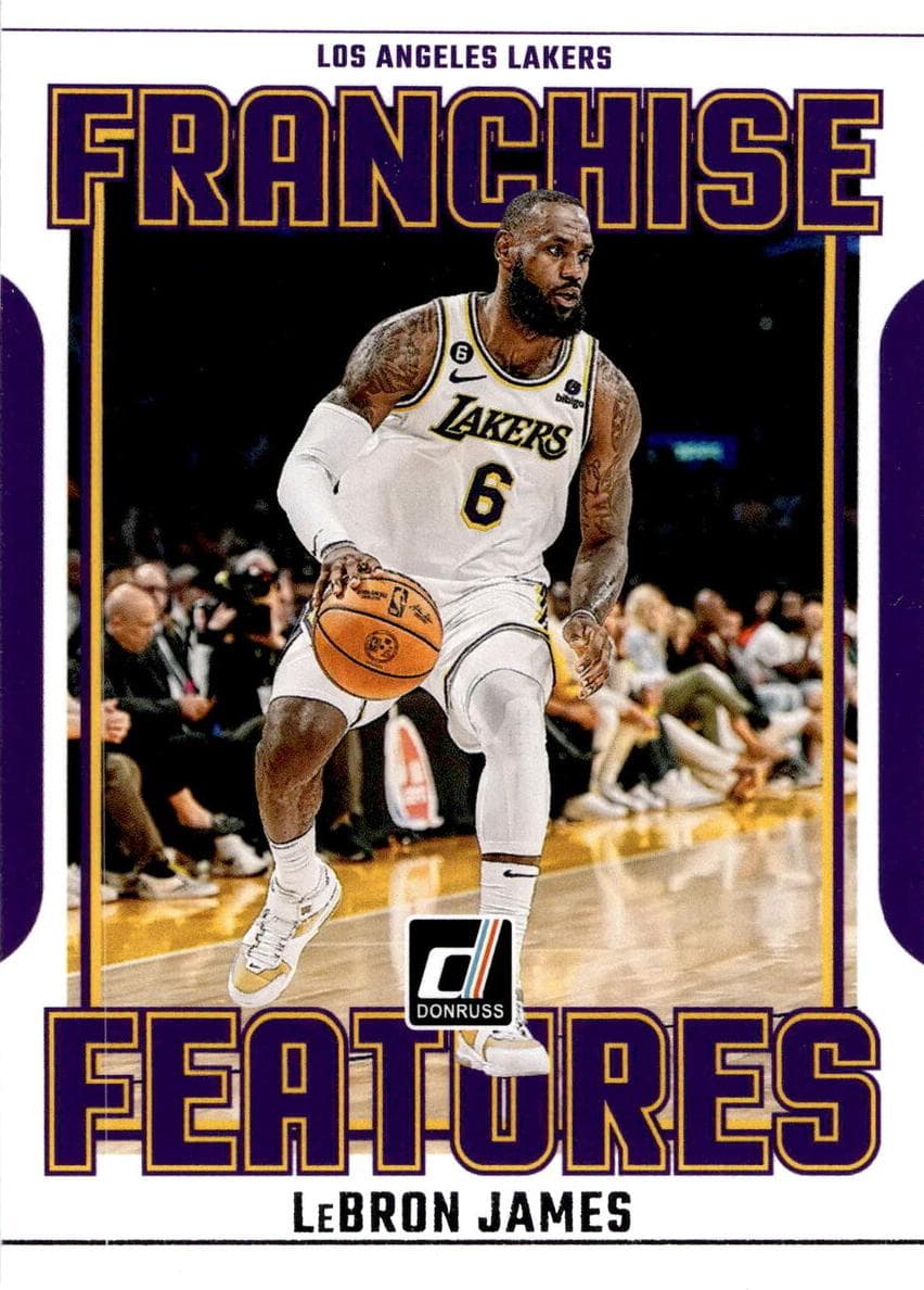 LeBron James 2023 panini Donruss