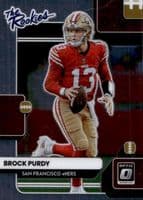 Brock Purdy trading card