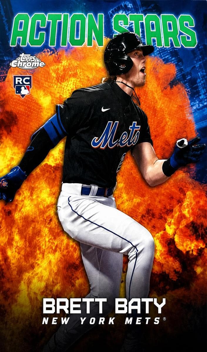 Brett Baty 2023 topps Topps Chrome Update