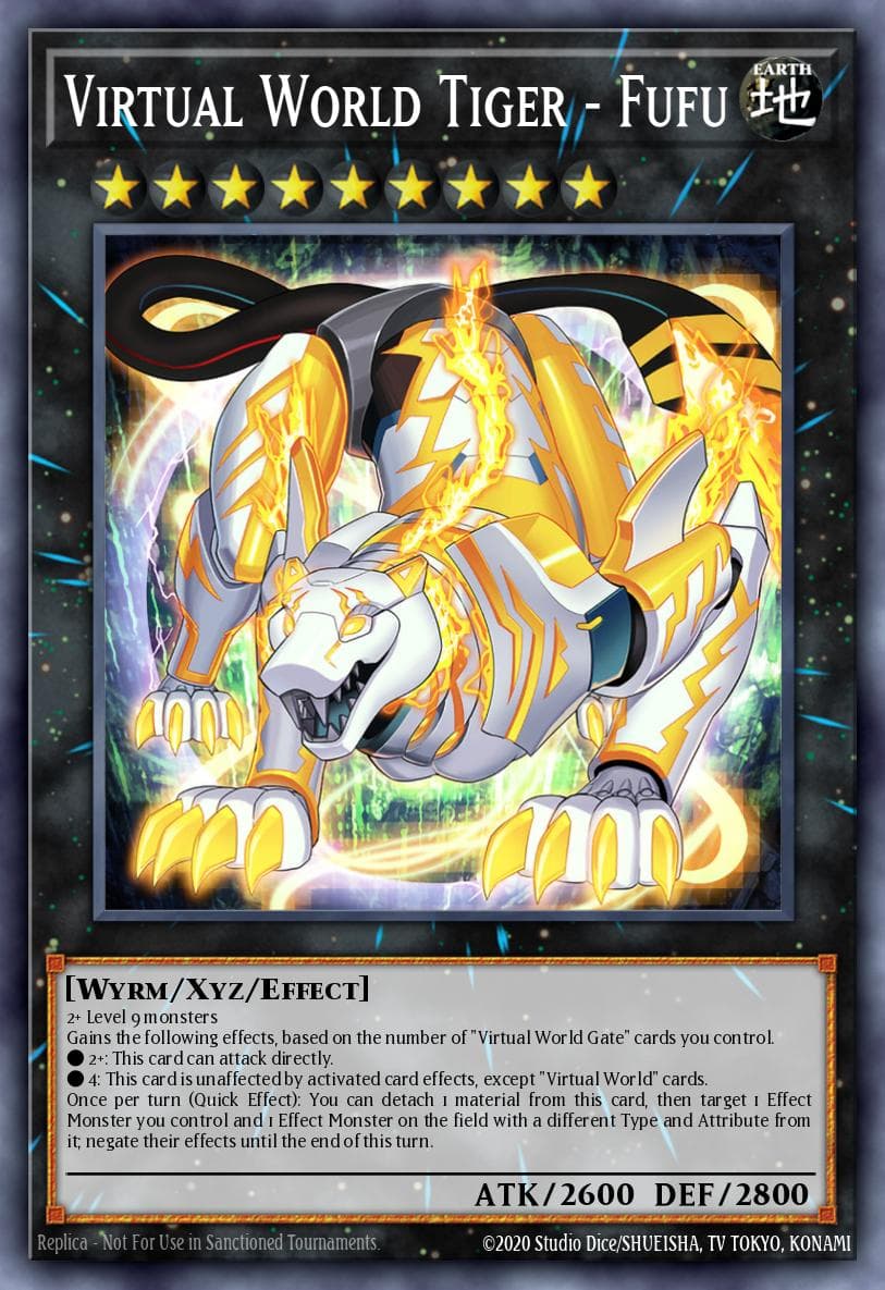 Virtual World Tiger - Fufu #CYAC-EN046