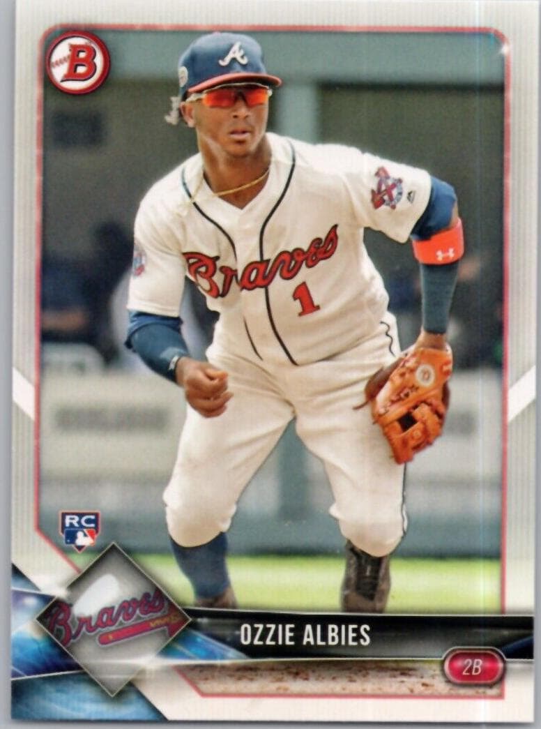Ozzie Albies 2018 bowman Bowman