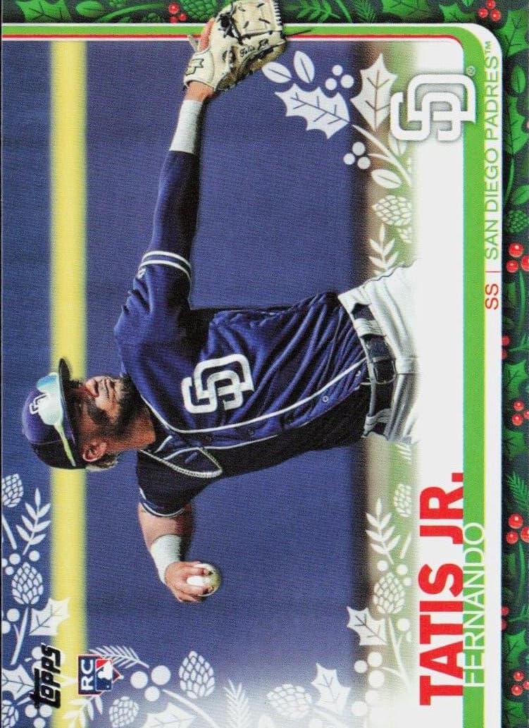 Fernando Tatis Jr. 2019 topps Topps Holiday