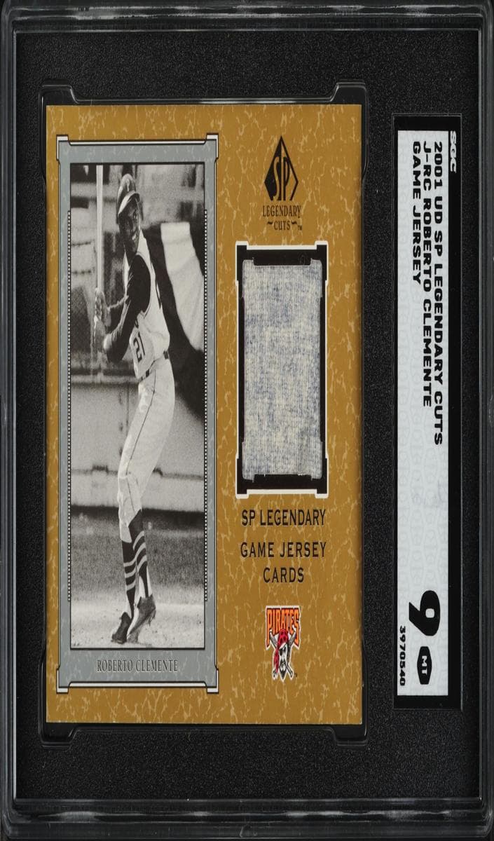 Roberto Clemente 2001 unknown SP Legendary Cuts
