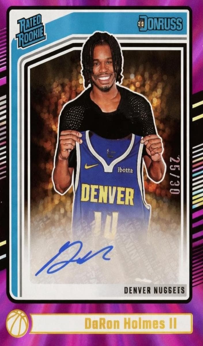 DaRon Holmes II 2024 panini Donruss