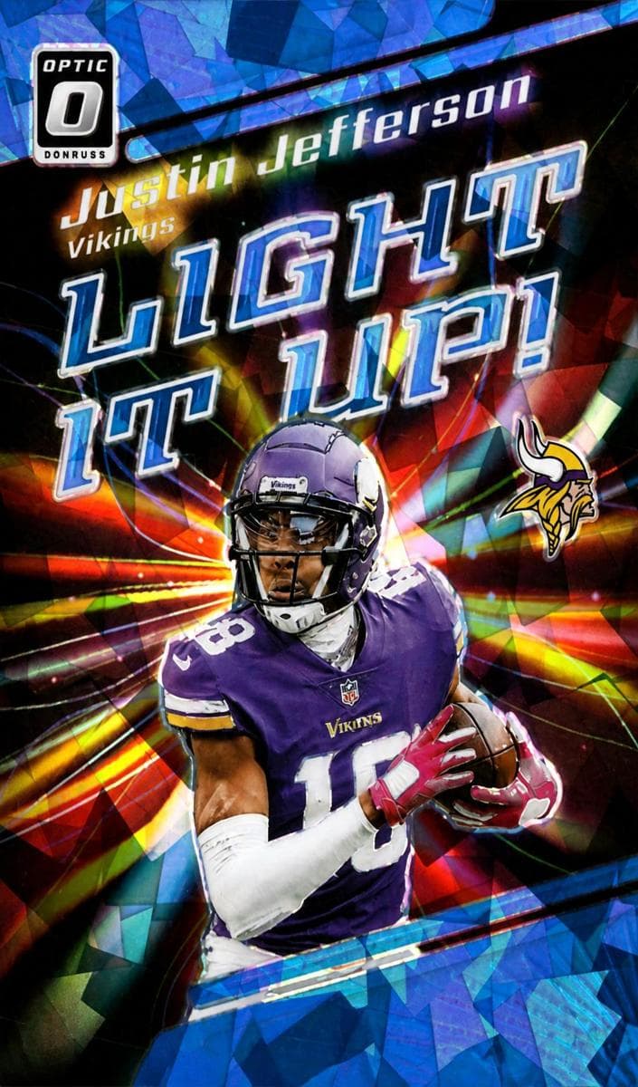 Justin Jefferson 2023 panini Donruss Optic