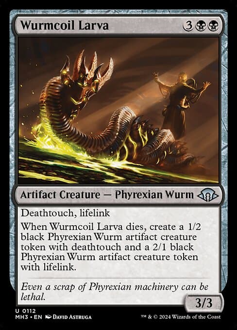 Wurmcoil Larva 2024 Magic: The Gathering Modern Horizons 3