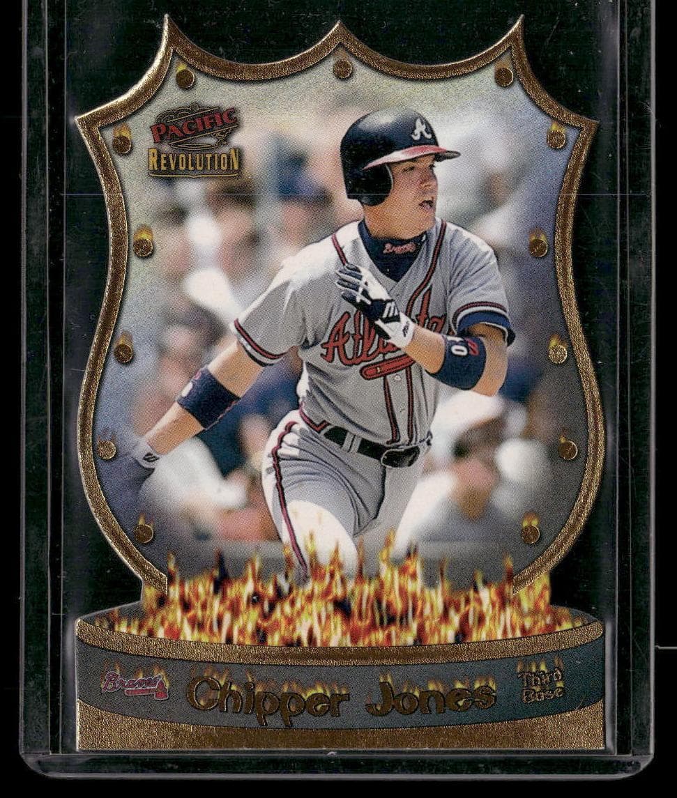 Chipper Jones 1998 panini Pacific Revolution