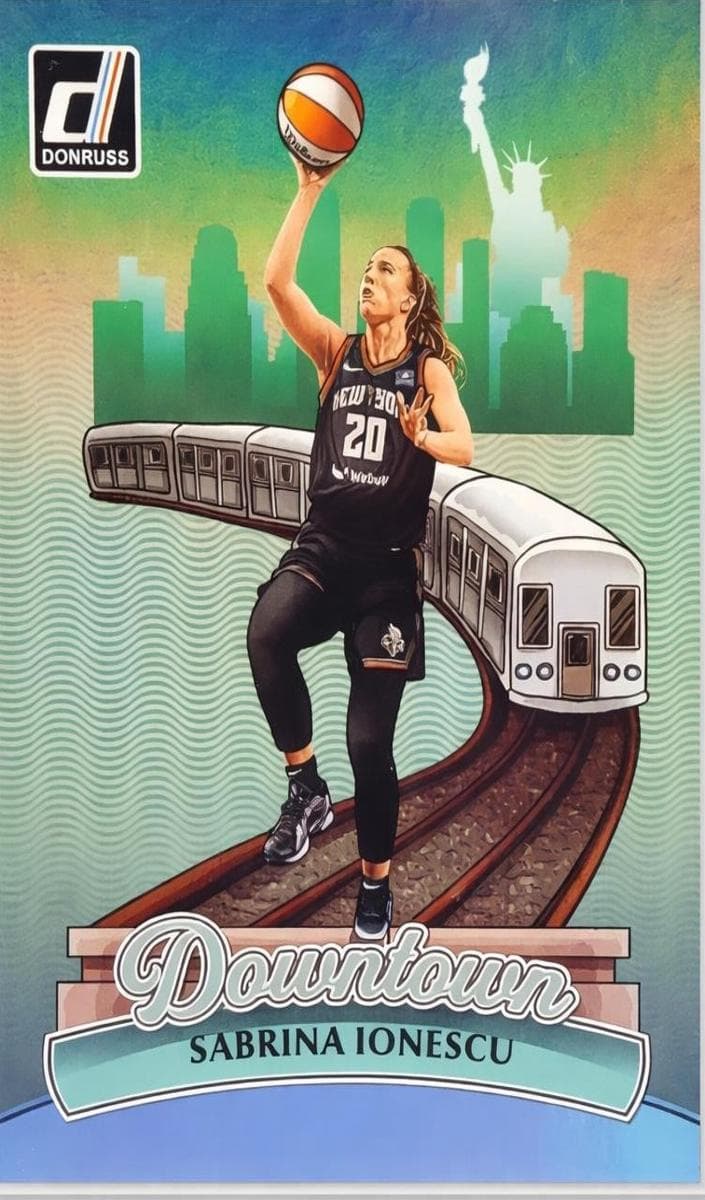Sabrina Ionescu 2025 panini Donruss WNBA