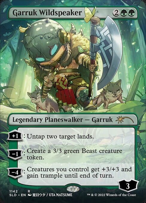 Garruk Wildspeaker 2019 Magic: The Gathering Secret Lair Drop