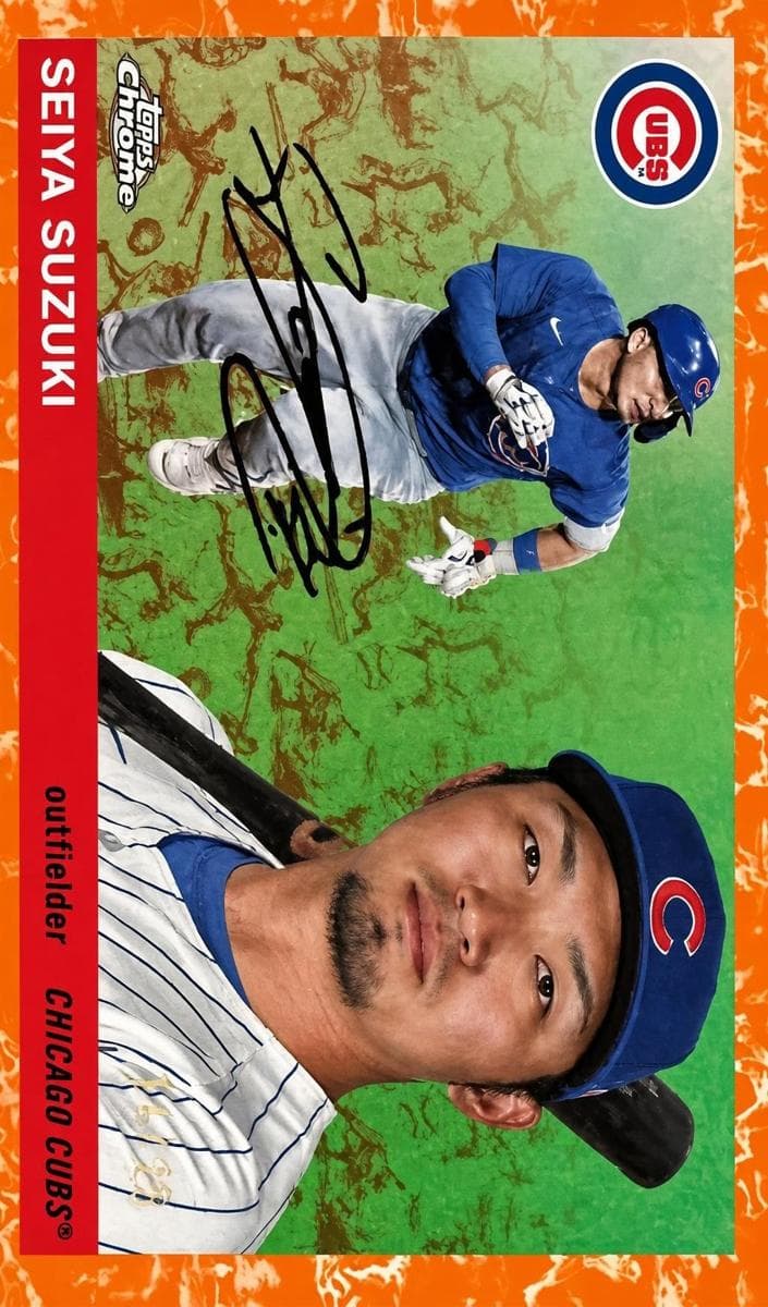 Seiya Suzuki 2025 topps Topps Chrome Platinum