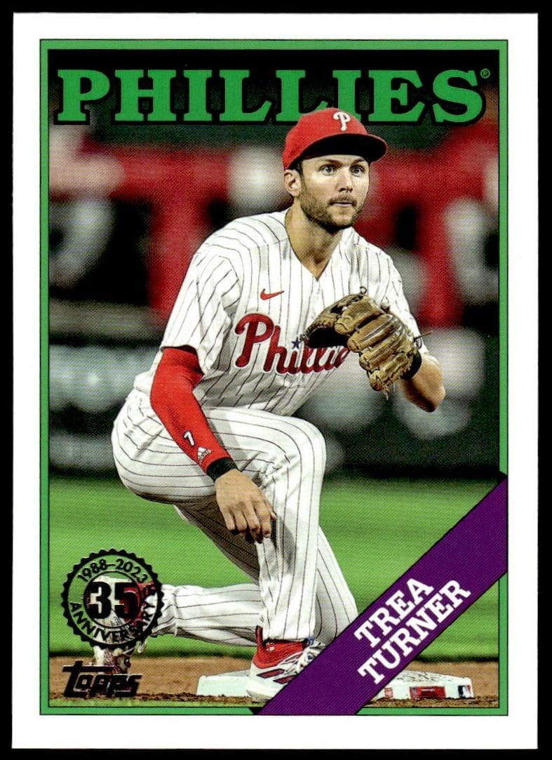 Trea Turner 2023 topps Topps Update