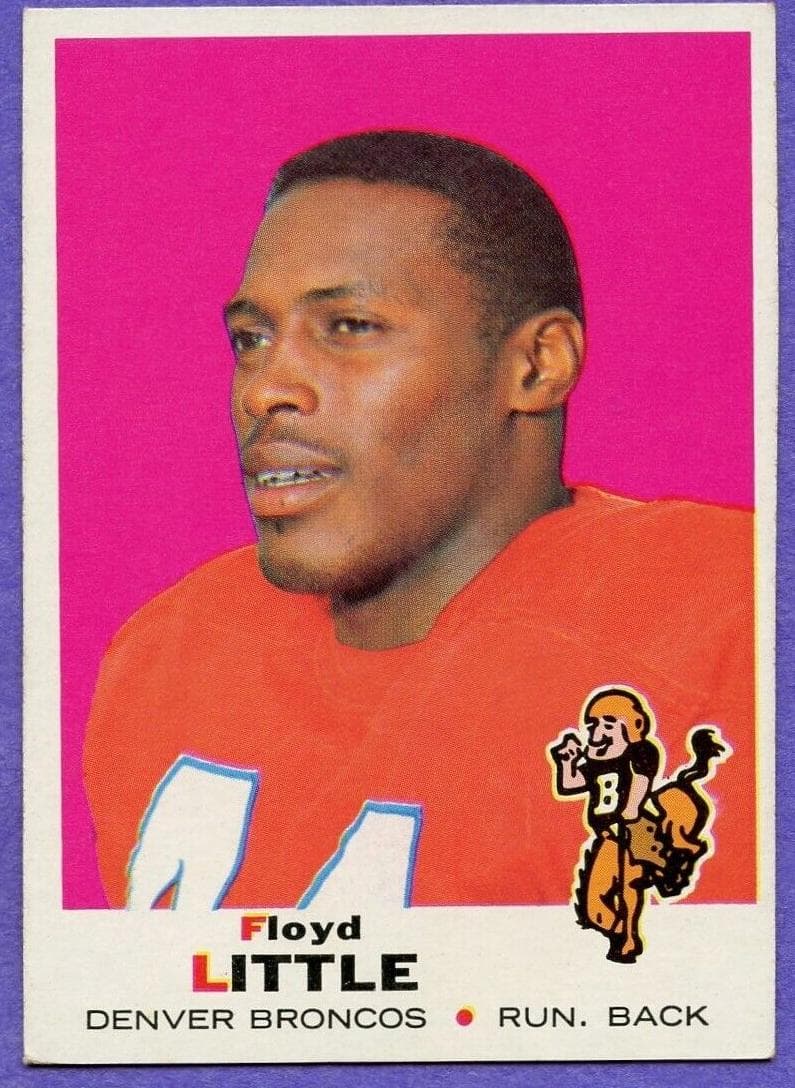 Floyd Little 1969 topps Topps