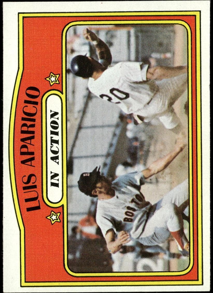 Luis Aparicio 1972 topps Topps