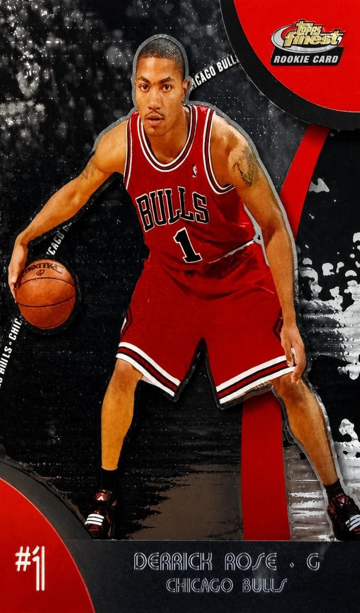 Derrick Rose 2007 topps Finest