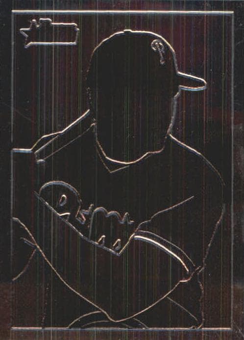 Scott Rolen 2001 bowman Heritage Chrome
