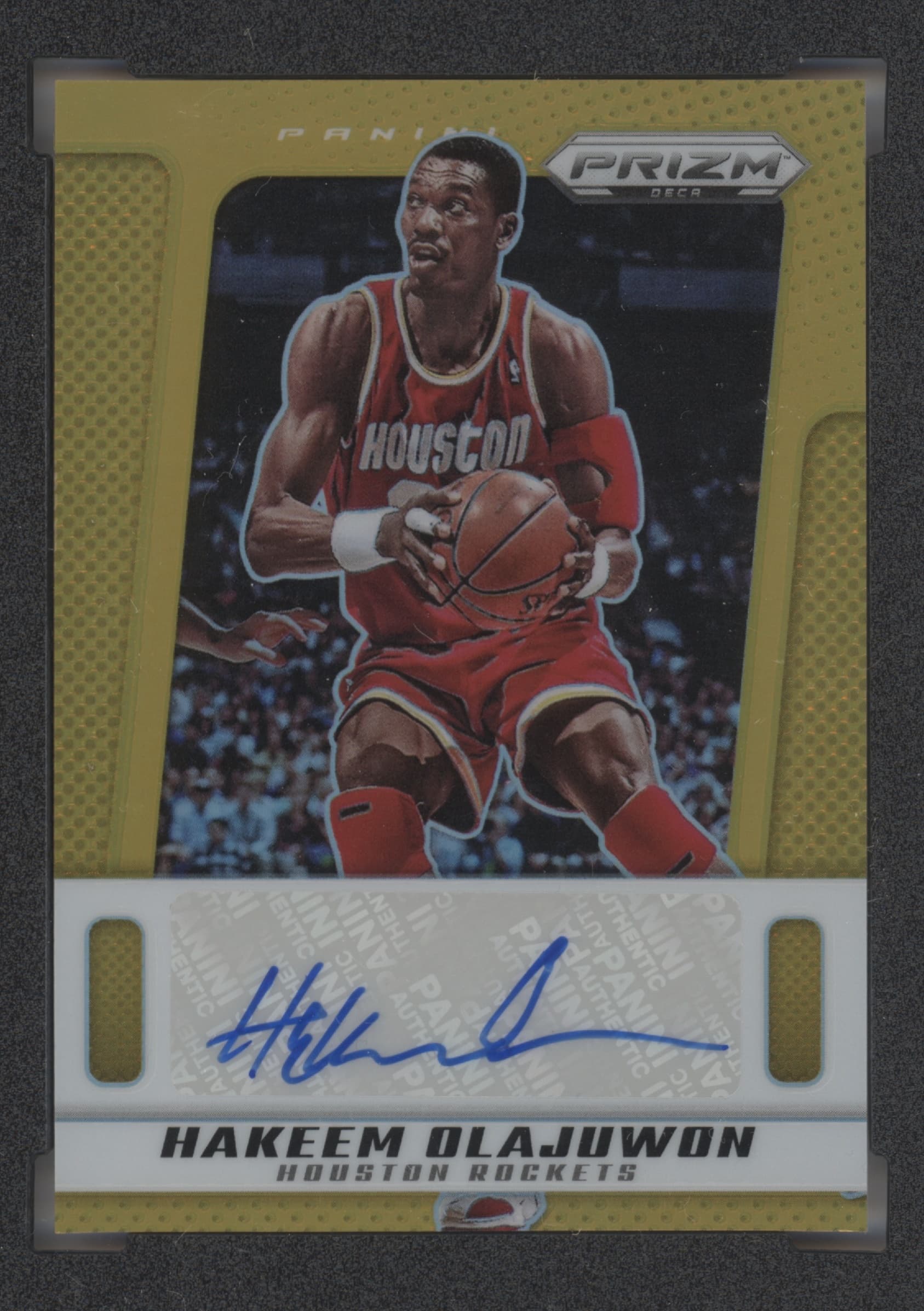 Hakeem Olajuwon 2024 panini Panini Prizm Deca