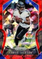 Lamar Jackson 2019 panini Prizm Lazer