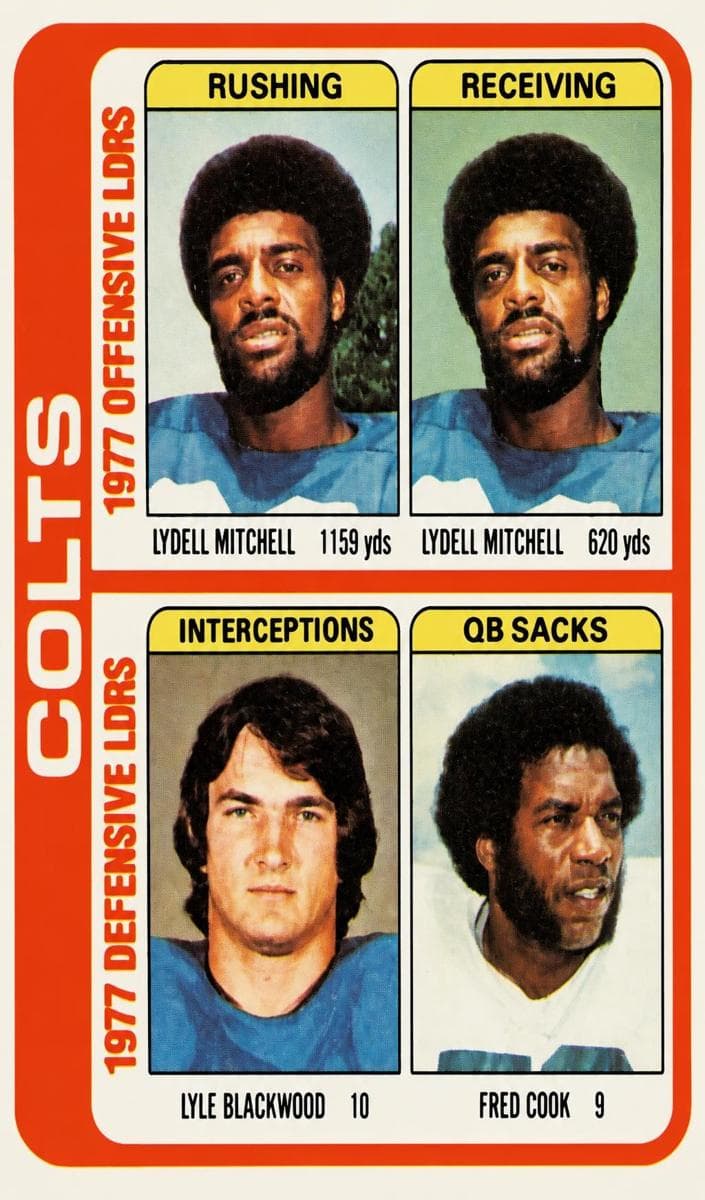 Lydell Mitchell / Lyle Blackwood / Fred Cook #502