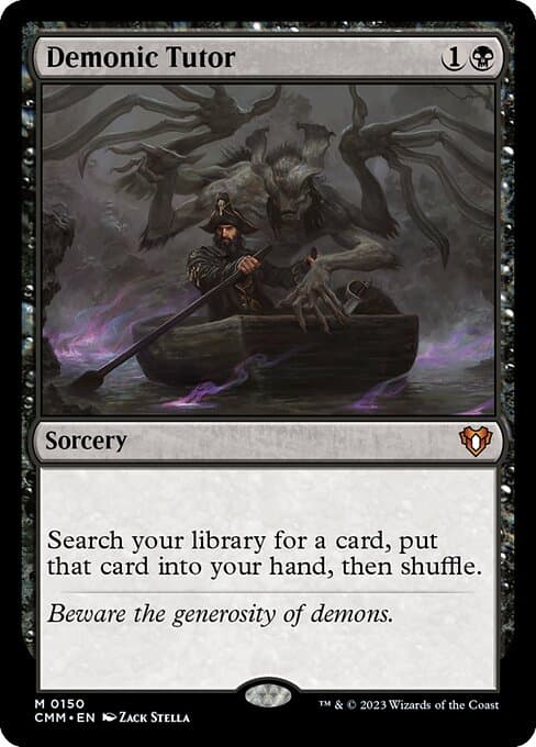 Demonic Tutor 2018 Magic: The Gathering Ultimate Masters