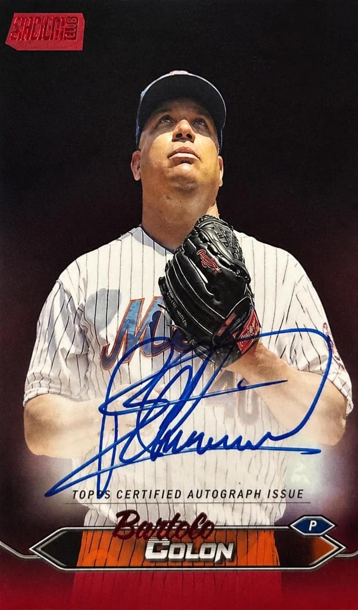 Bartolo Colon 2024 topps Stadium Club