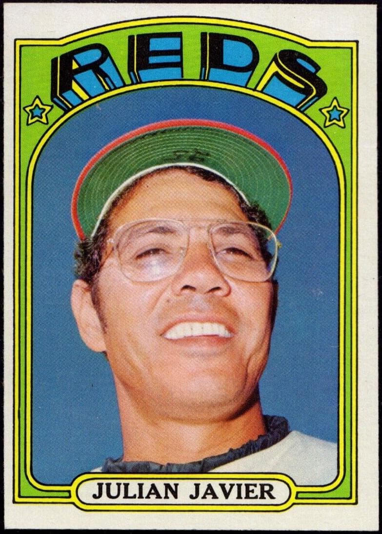 Julian Javier 1972 topps Topps