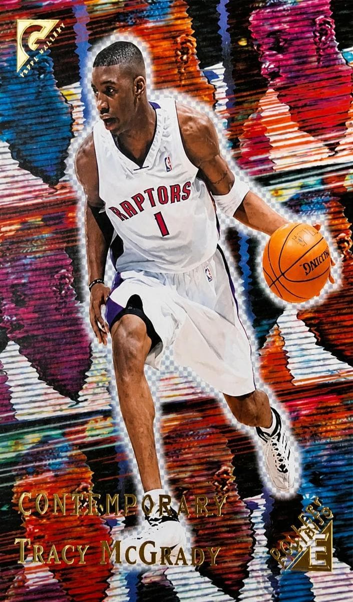 Tracy McGrady 1999 topps Topps Gallery