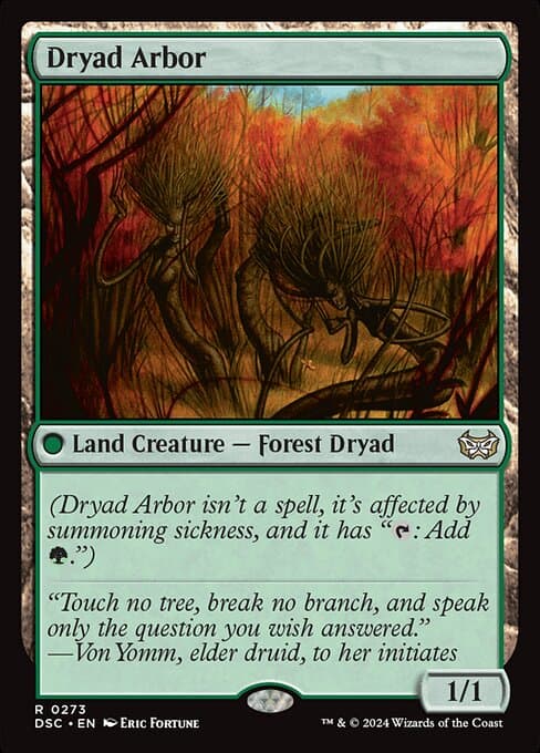 Dryad Arbor 2007 Magic: The Gathering