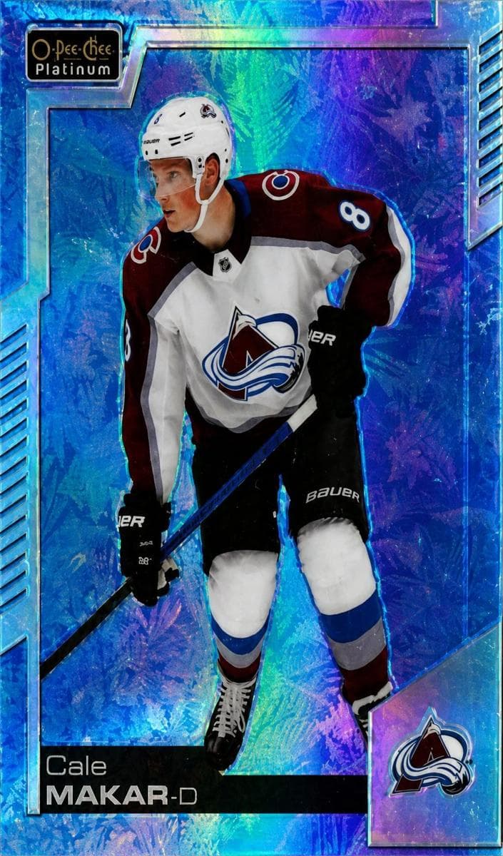 Cale Makar 2020 topps O-Pee-Chee Platinum