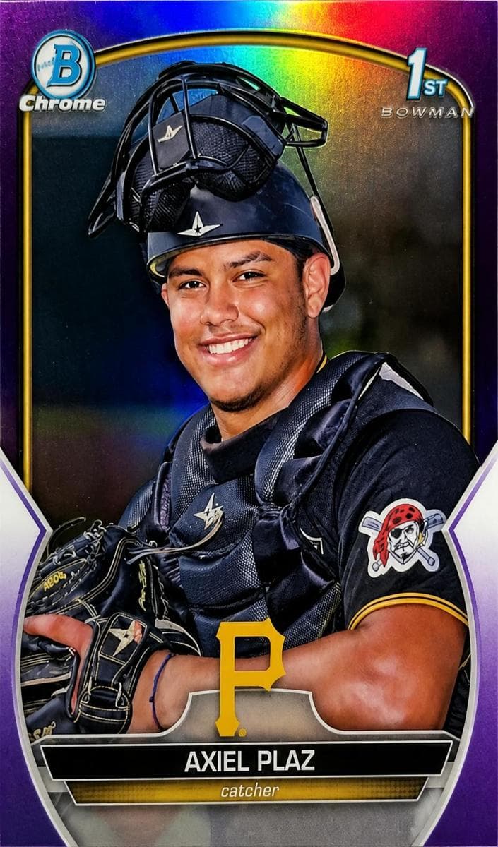 Axiel Plaz trading card
