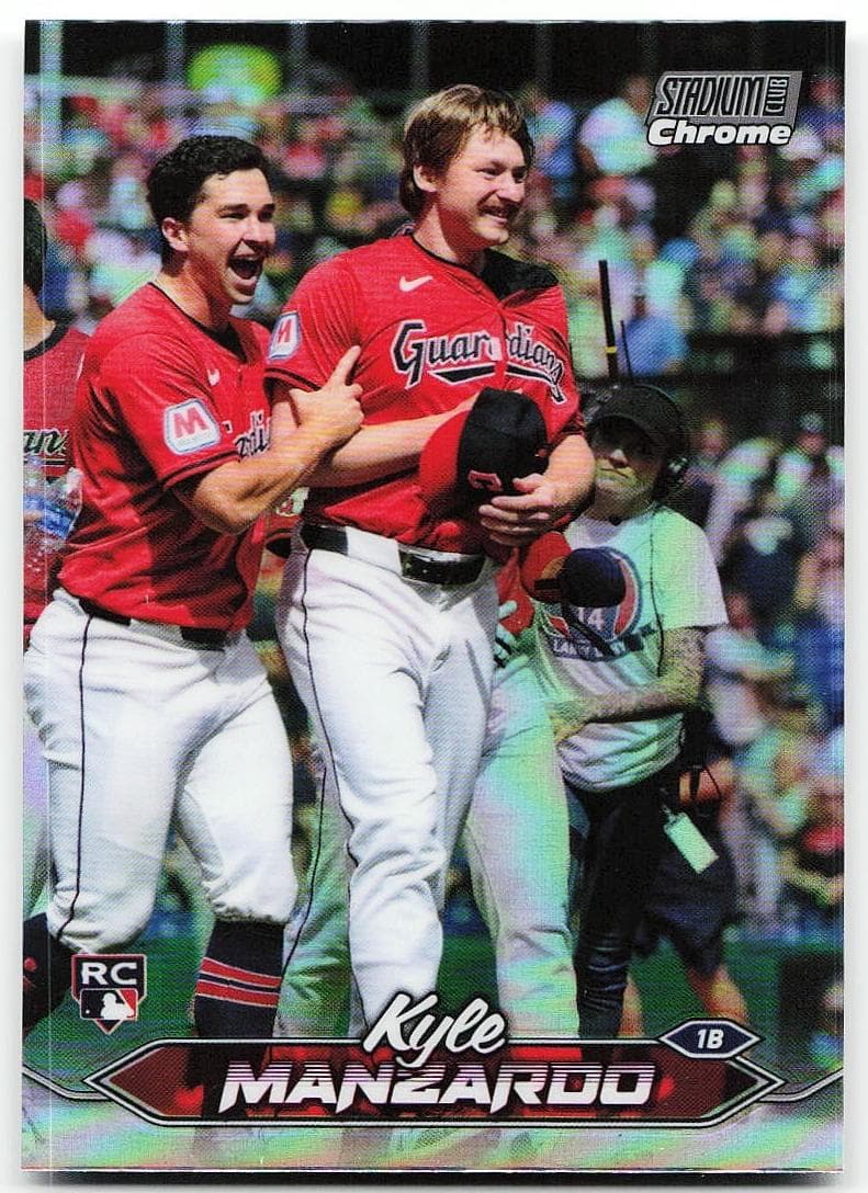 Kyle Manzardo 2024 topps Stadium Club