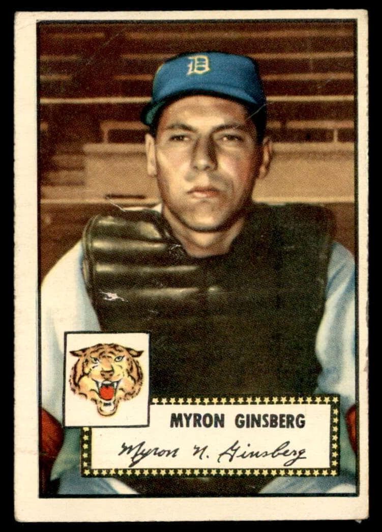 Myron Ginsberg 1952 topps Topps