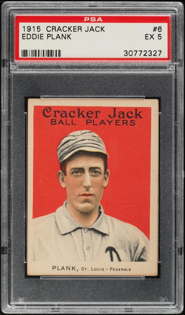 Eddie Plank 1915 unknown Cracker Jack