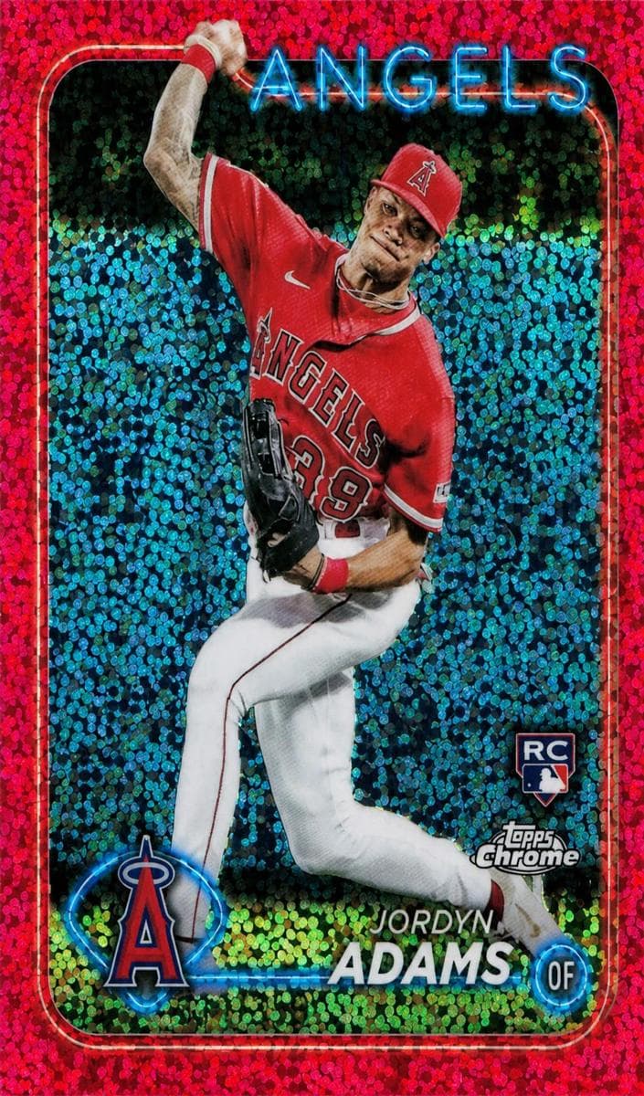 Jordyn Adams trading card