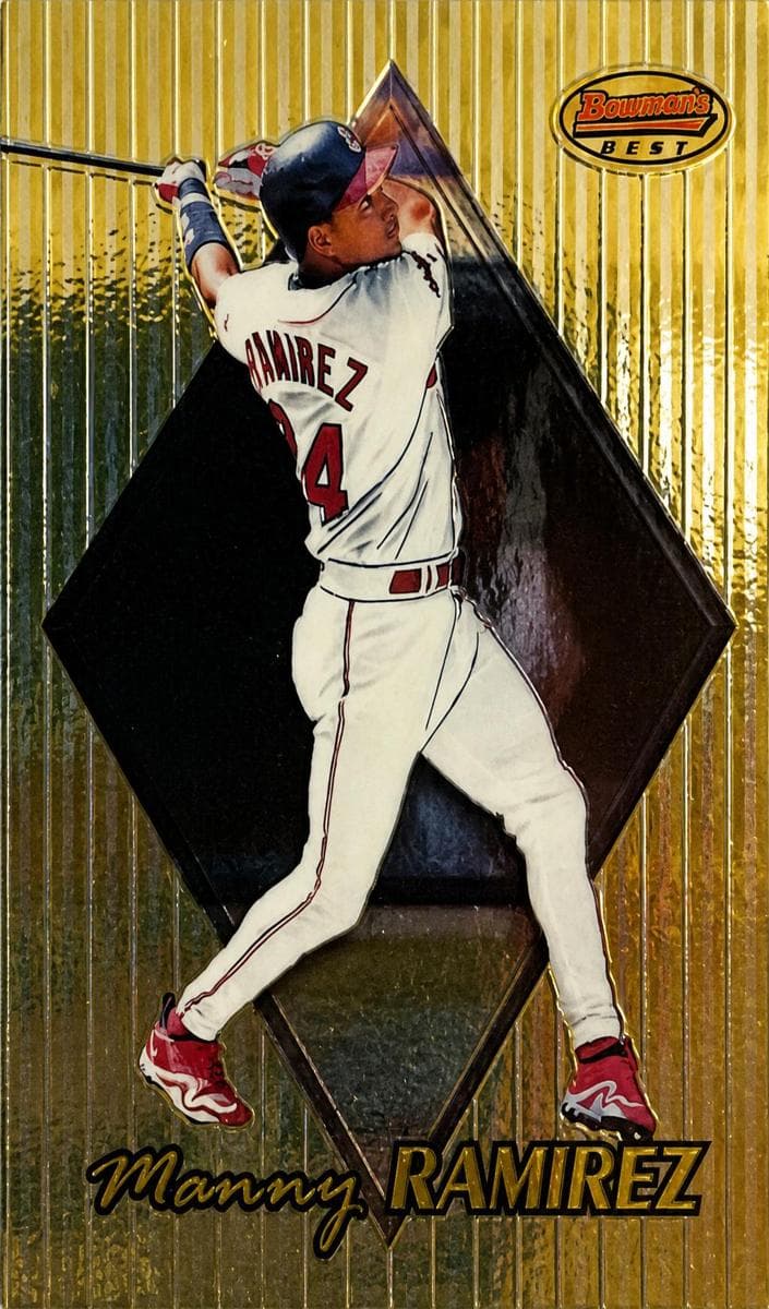 Manny Ramirez 1999 bowman Bowman's Best