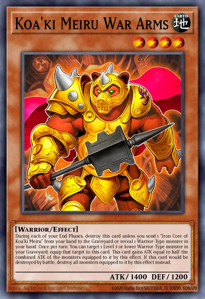 Koa'ki Meiru War Arms #RGBT-EN081