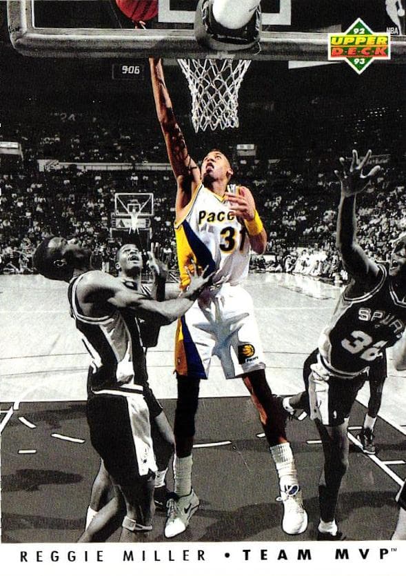 Reggie Miller 1992 upper-deck Upper Deck