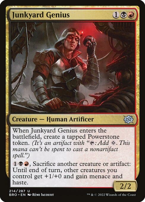 Junkyard Genius 2022 Magic: The Gathering Brother's War