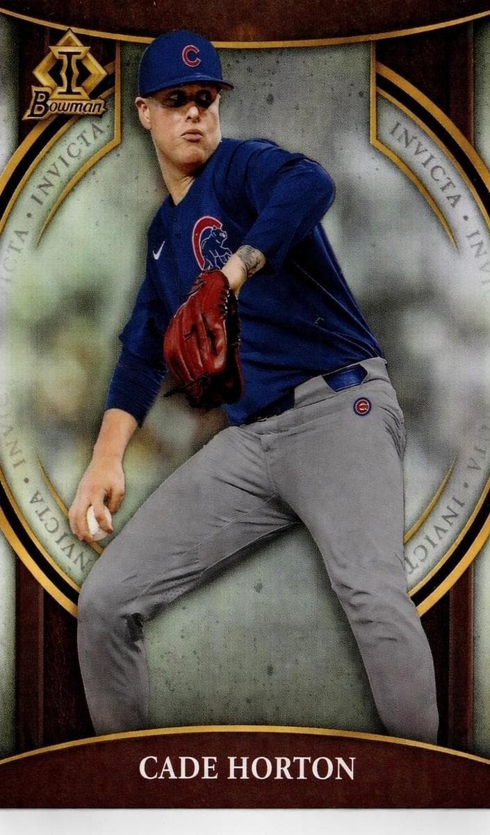 Cade Horton 2023 bowman Bowman Chrome