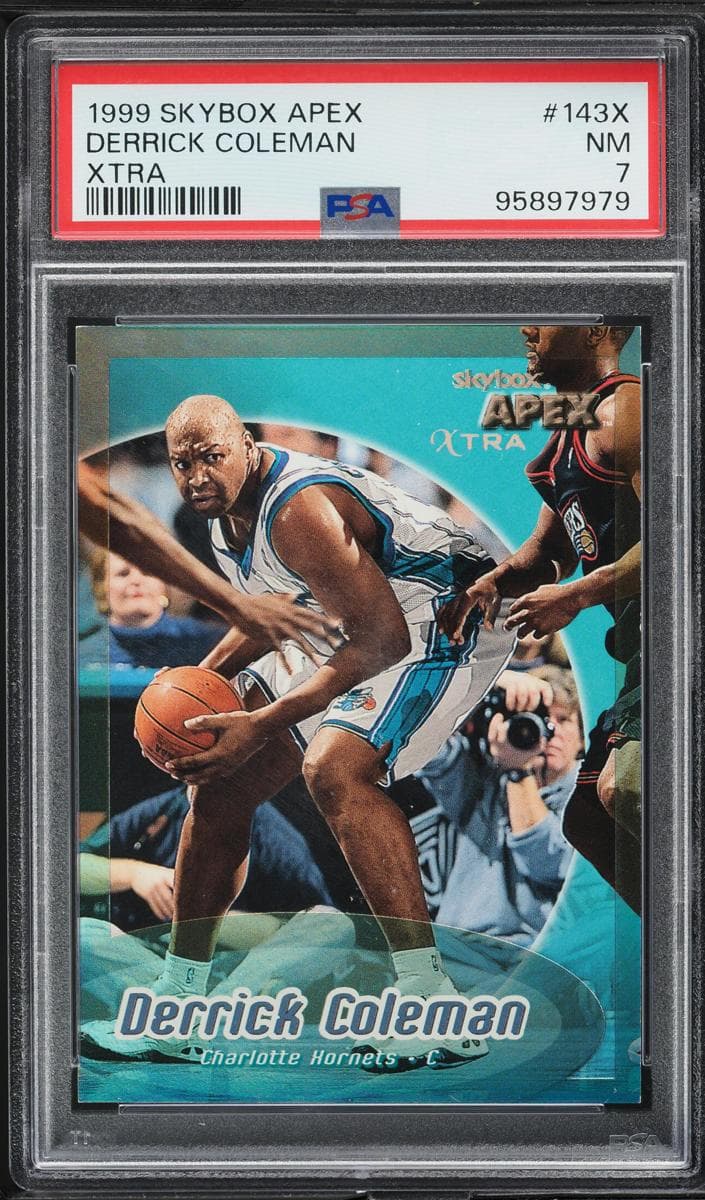 Derrick Coleman 1999 skybox Apex