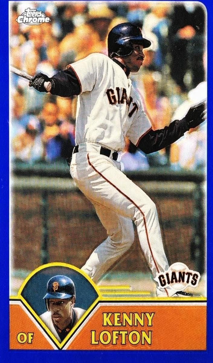 Kenny Lofton 2003 topps Topps Chrome