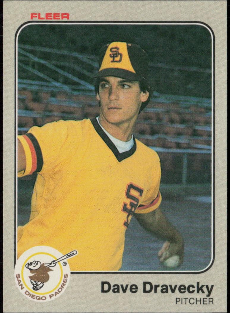 Dave Dravecky trading card