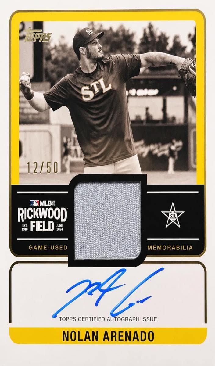 Nolan Arenado 2025 topps Topps Update