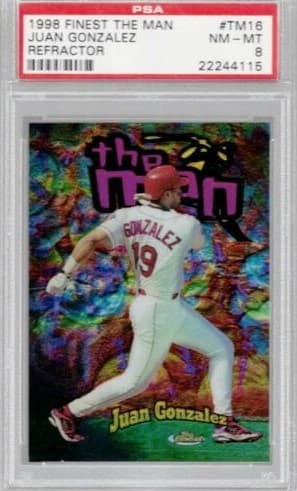 Juan Gonzalez 1998 unknown Finest