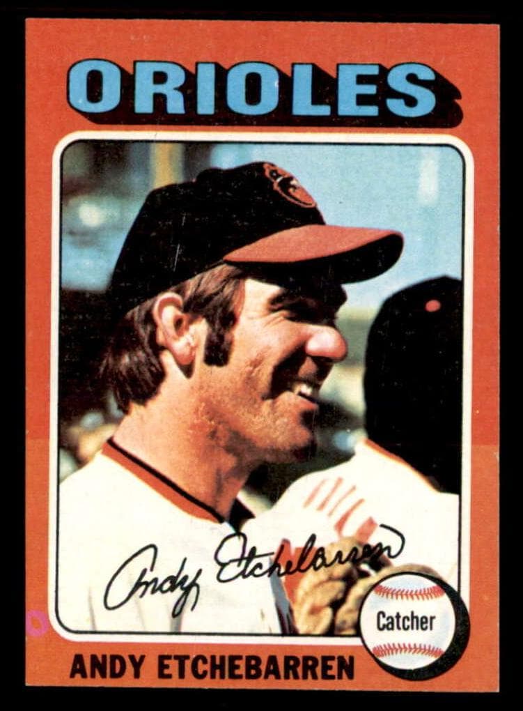Andy Etchebarren 1975 topps Topps