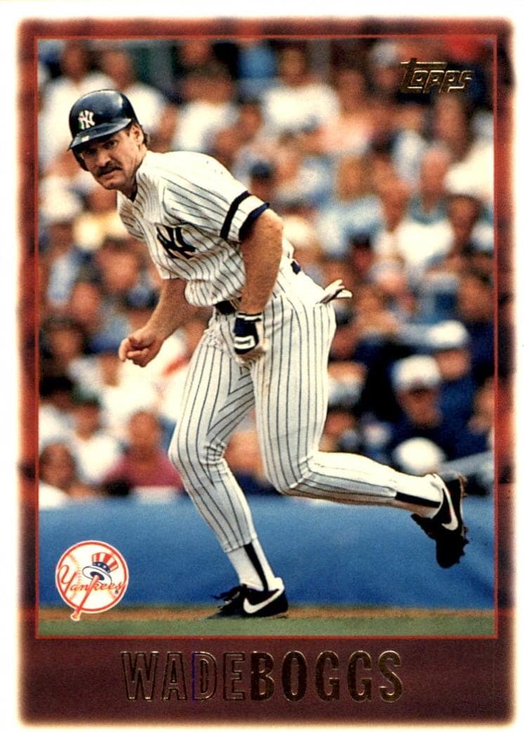 Wade Boggs 1997 topps Topps