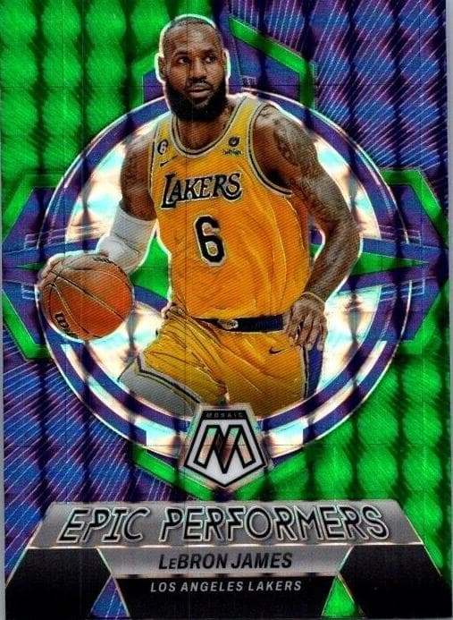 LeBron James 2022 panini Panini Mosaic