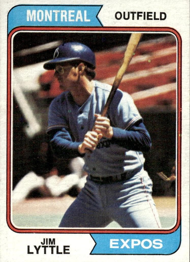 Jim Lyttle 1974 topps Topps