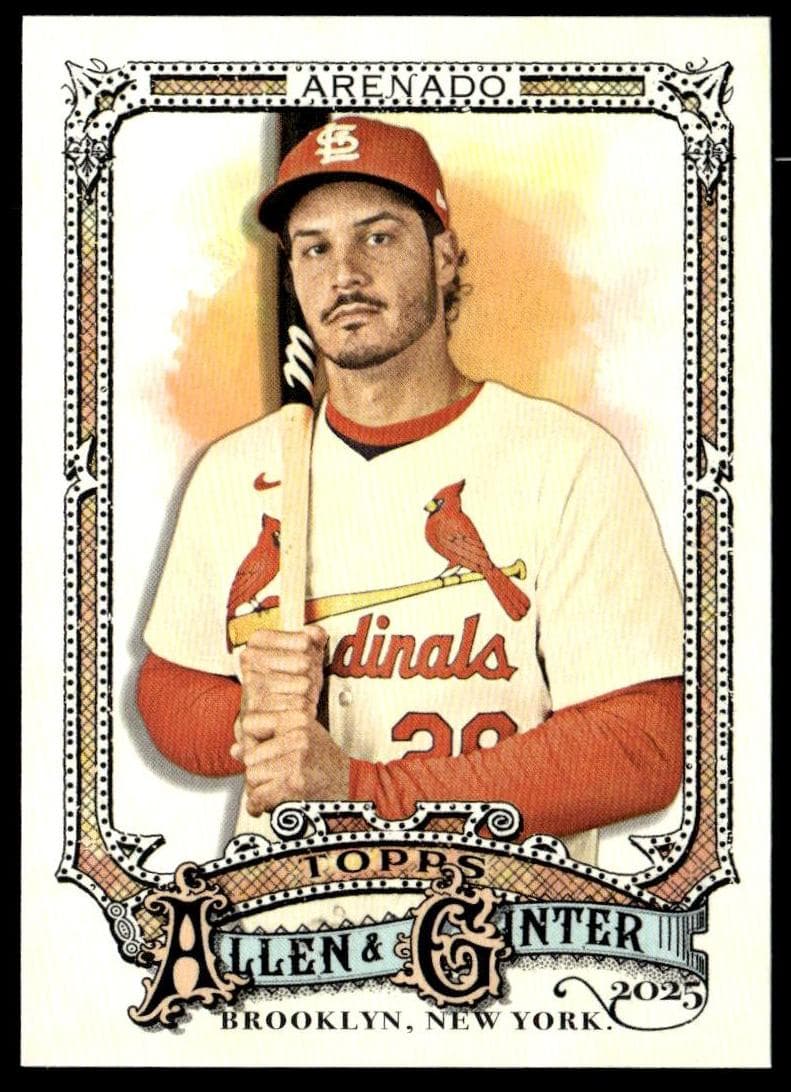 Nolan Arenado 2025 topps Topps Allen & Ginter X