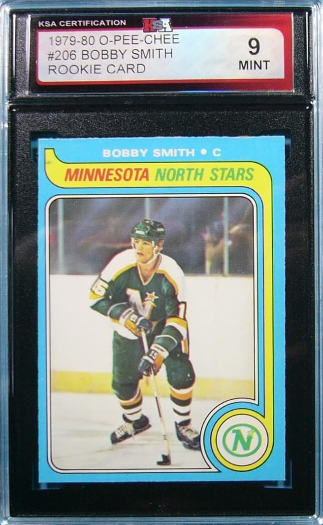 NHL HOCKEY BOBBY SMITH KSA 9 O 1979 O-Pee-Chee 1979 O-Pee-Chee